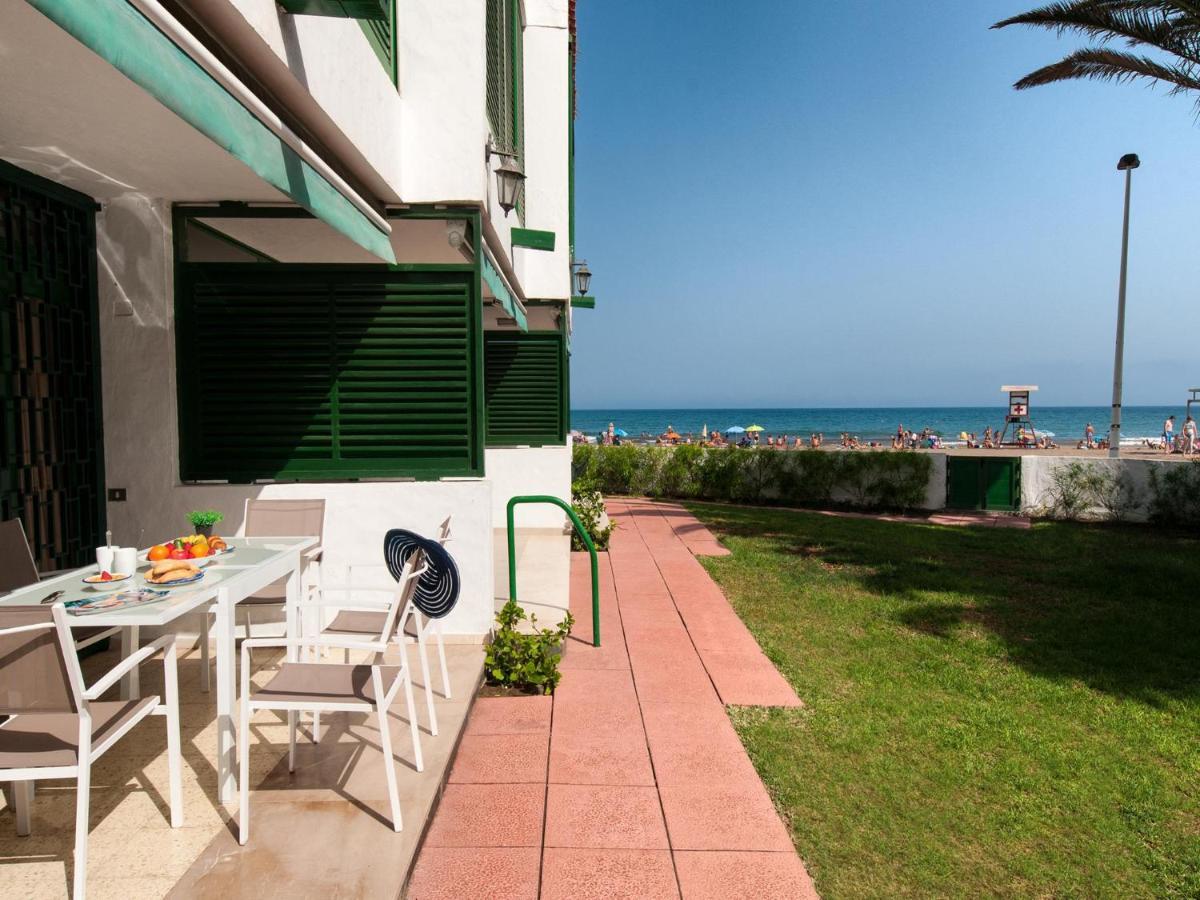 Beachfront Apartment Las Burras Fa03 Maspalomas  Luaran gambar